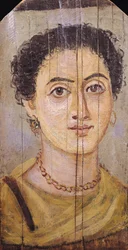 Fayum-Porträt einer Frau